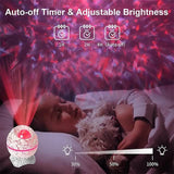 Star Projector Bluetooth Speaker LED Night Light Bluetooth Speakers - Tophatter Daily Deals