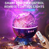 Star Projector Bluetooth Speaker LED Night Light Bluetooth Speakers - Tophatter Daily Deals