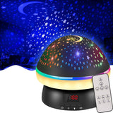 Star Projector Night Light for Kids Black Indoor Lighting - Tophatter Daily Deals