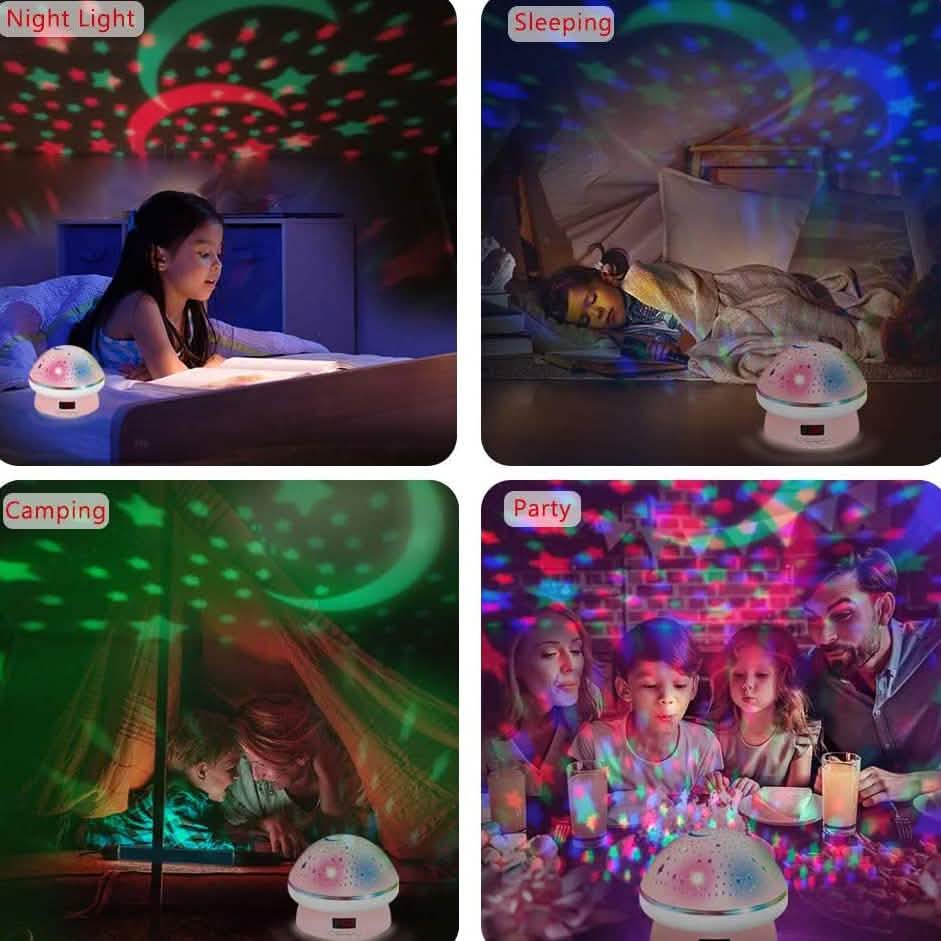 Star Projector Night Light for Kids Indoor Lighting - Tophatter Daily Deals