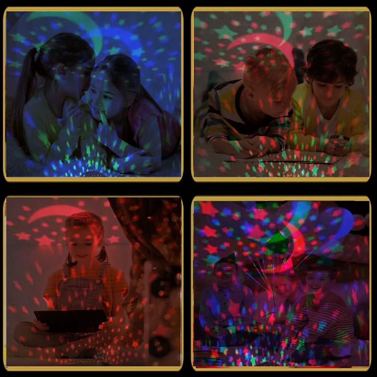 Star Projector Night Light for Kids Indoor Lighting - Tophatter Daily Deals