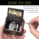 Star Wars Engraved Wooden Music Box Toys & Games - Tophatter Daily Deals