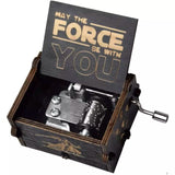 Star Wars Engraved Wooden Music Box Toys & Games - Tophatter Daily Deals