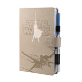 Star Wars – Luke Skywalker A5 Premium Notebook with Lightsaber Pen Journal - Tophatter Daily Deals
