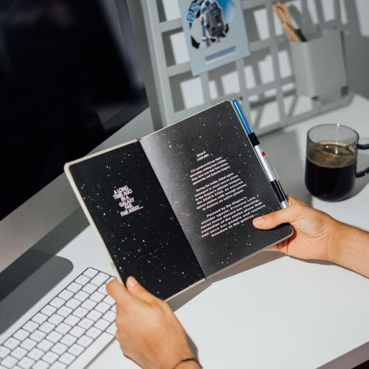 Star Wars – Luke Skywalker A5 Premium Notebook with Lightsaber Pen Journal - Tophatter Daily Deals