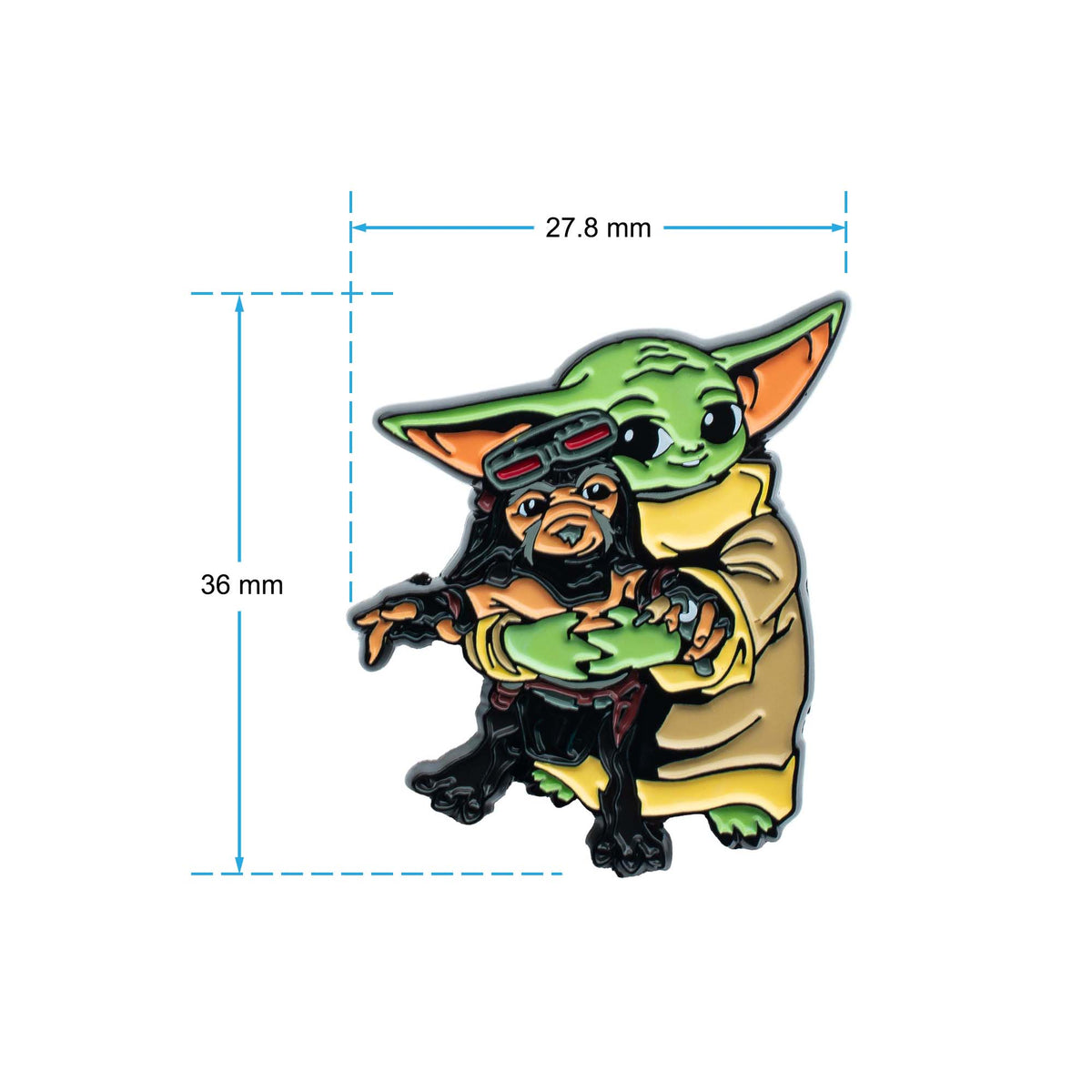 Star Wars – Grogu Hugging Babu Frik Pin Pin Set - Tophatter Daily Deals