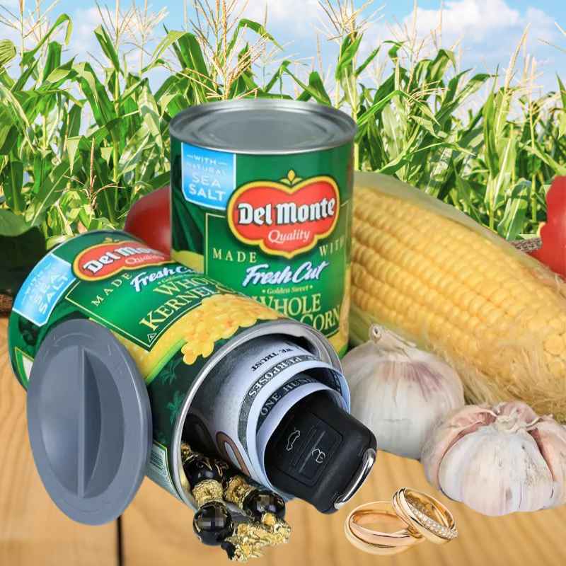 Canned Corn Stash Can Diversion Safe Diversion Safes - Tophatter Daily Deals