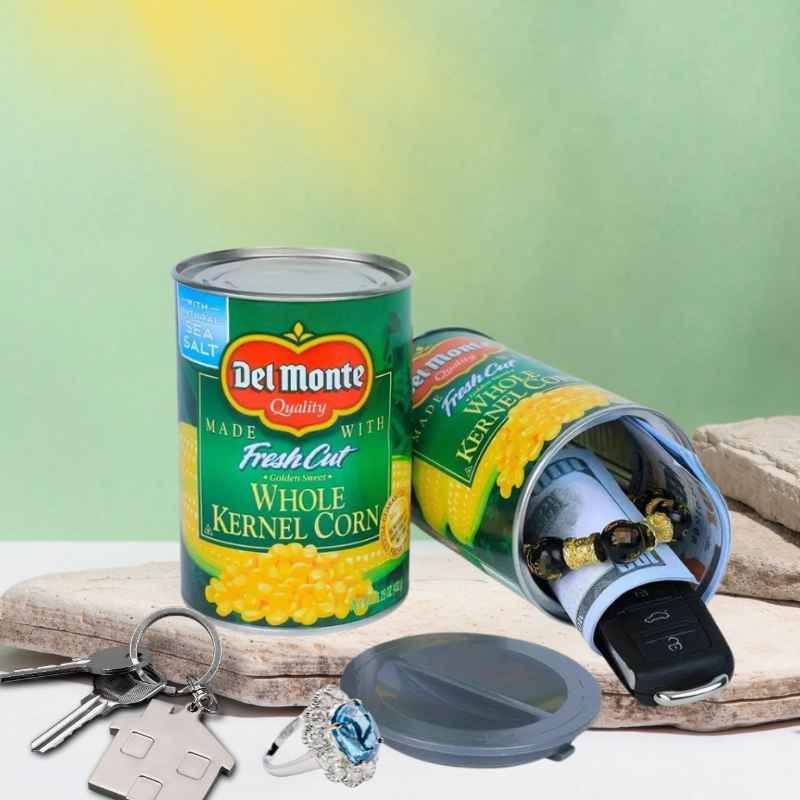 Canned Corn Stash Can Diversion Safe Diversion Safes - Tophatter Daily Deals