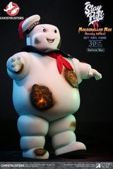 Ghostbusters – Stay Puft Marshmallow Man Burning Edition Deluxe Soft Vinyl Statue Statue - Tophatter Daily Deals
