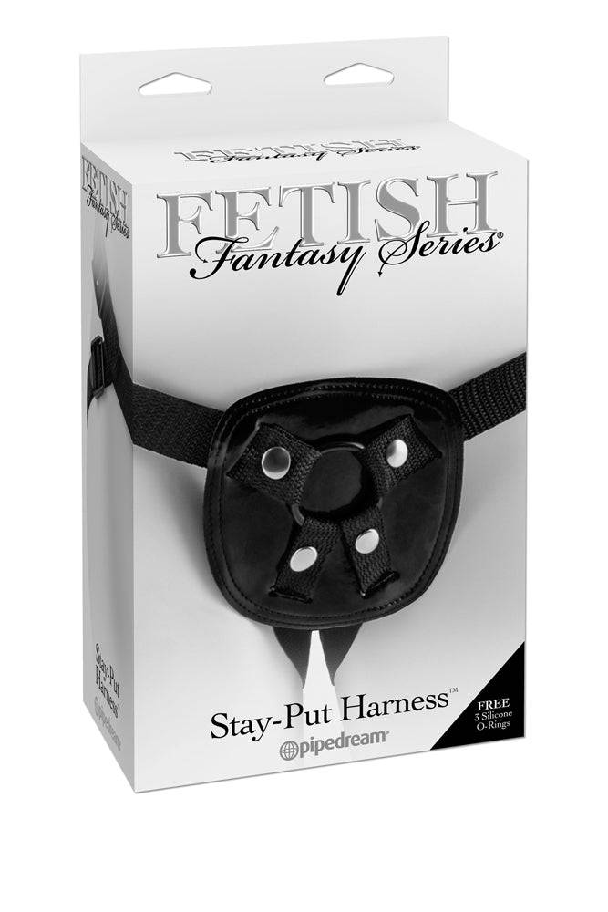 Pipedream - Fetish Fantasy - Stay-Put Beginners Harness - Black Sex Toy - Tophatter Daily Deals