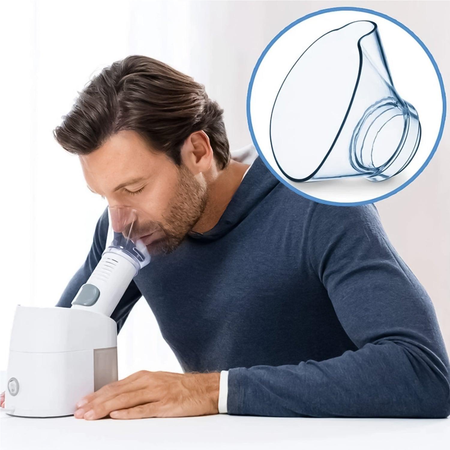 Sinus Steam Inhaler - Electric Si40 Warm Steam Inhaler Nasal Sinus Vaporiser Health Care - Tophatter Daily Deals