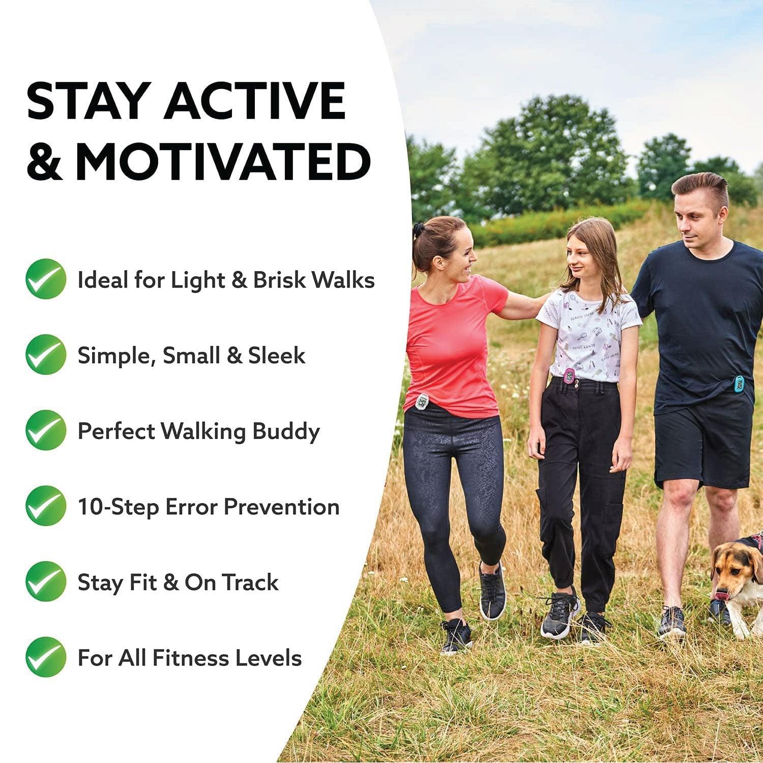 Simple Step Counter - 3D Pedometer with Clip and Lanyard A420S Sports & Outdoor - Tophatter Daily Deals