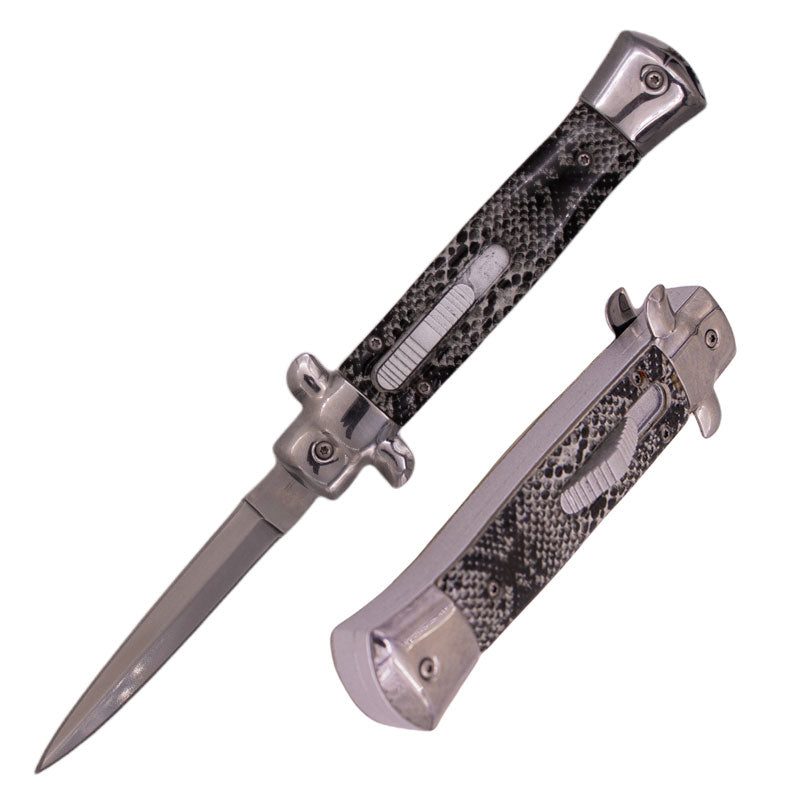 Stiletto OTF Automatic Knife Classic Italian Switchblade - 9 or 11 Inch Knife-OTF - Tophatter Daily Deals