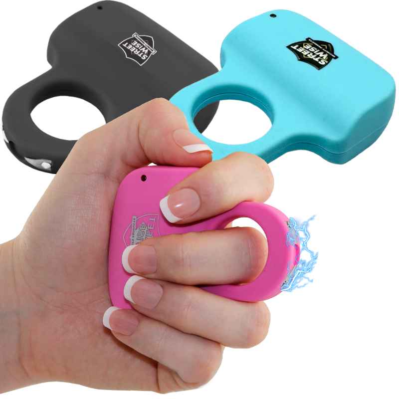 Sting Ring Stun Gun Runners Self Defense 18 Million Volts Stun Guns - Tophatter Daily Deals