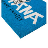 Disney Stitch - Officially Licensed Ohana Deluxe Doormat Blue