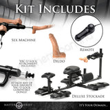Master Series Subversion Deluxe Stockade – Horizontal BDSM Restraint with Sex Machine > Sex Toys > Sex Machines - Tophatter Daily Deals