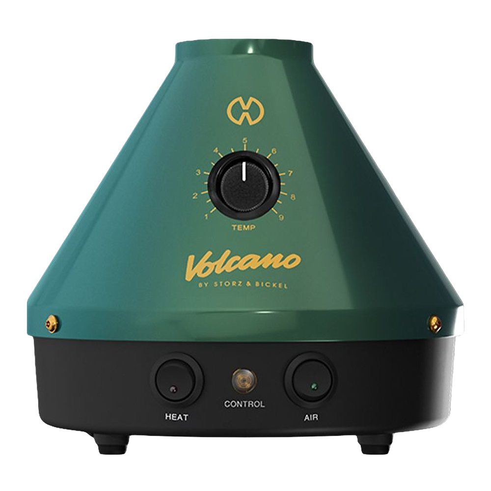 Storz & Bickel Volcano Classic Vaporizer Volcano 25th Anniversary Green Vaporizers - Tophatter Daily Deals