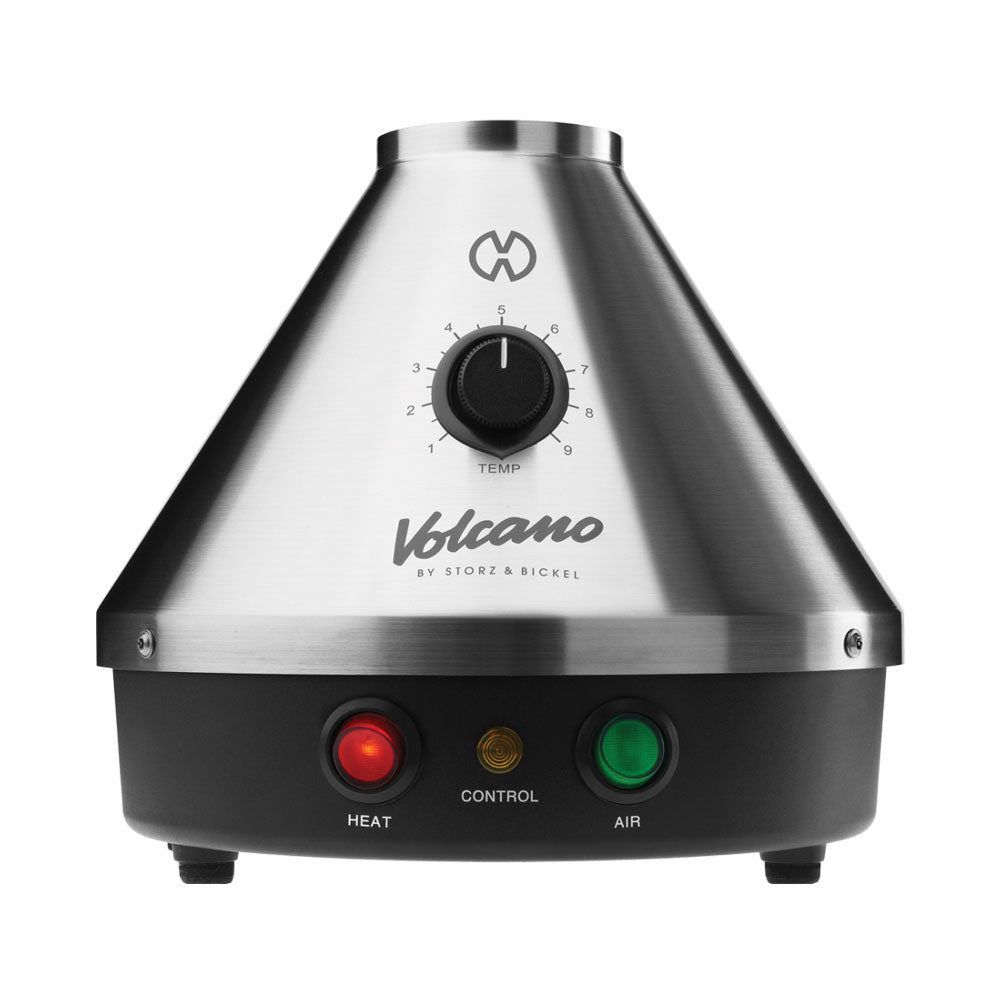 Storz & Bickel Volcano Classic Vaporizer Volcano Silver Vaporizers - Tophatter Daily Deals