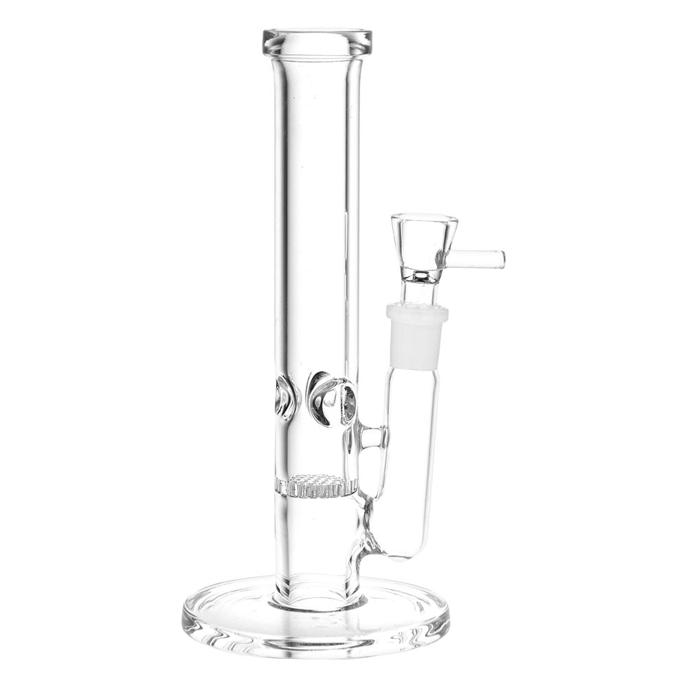 Straight Tube Honeycomb Cooler Bong Bongs - Tophatter Daily Deals