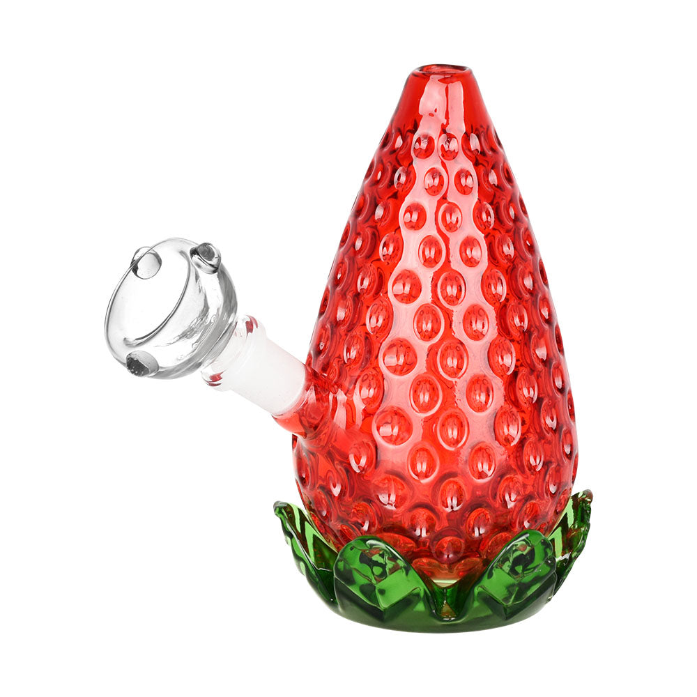 Strawberry Glass Bubbler Bubblers - Tophatter Daily Deals