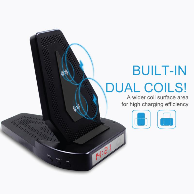Streetwise Wireless Phone Charger Wi-Fi DVR Power Bank - Tophatter Daily Deals
