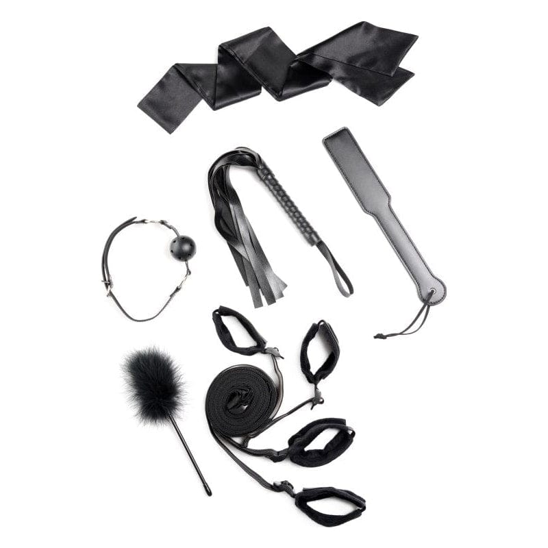 6-Piece Bed Restraint Bondage Kit Black > Bondage Gear > Bed Restraints - Tophatter Daily Deals