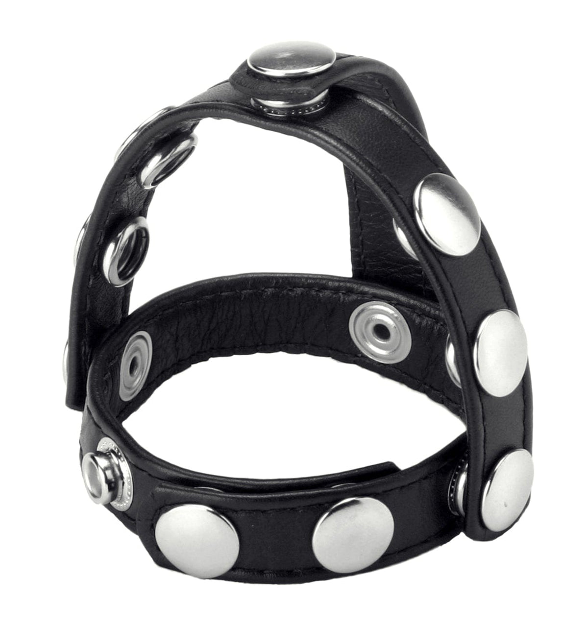 Snap-On Cock and Ball Harness for Enhanced Male Pleasure > Cock Ring > Adjustable - Tophatter Daily Deals