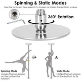 Stripper Dance Pole 45mm Spinning Static Dancing Pole Everything Else - Tophatter Daily Deals