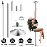 Stripper Dance Pole 45mm Spinning Static Dancing Pole Everything Else - Tophatter Daily Deals