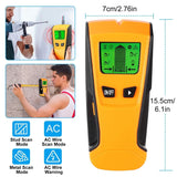 Stud Center Finder Wall Scanner AC Live Wire Detector with LCD Display Home Improvement - Tophatter Daily Deals