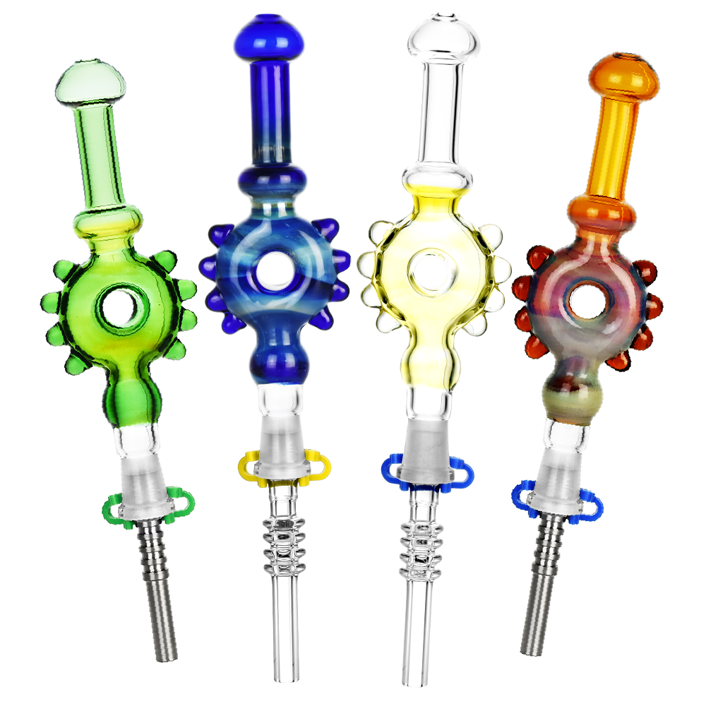 Studded Donut Dab Straw Dab Straws - Tophatter Daily Deals