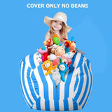 Stuffed Animal Storage Bean Bag Chair Cover Toys & Games - Tophatter Daily Deals