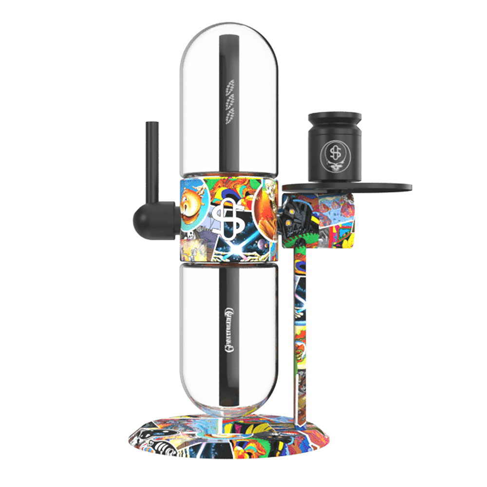 Stündenglass Gravity Infuser Grateful Dead Legacy Patchwork Bongs - Tophatter Daily Deals