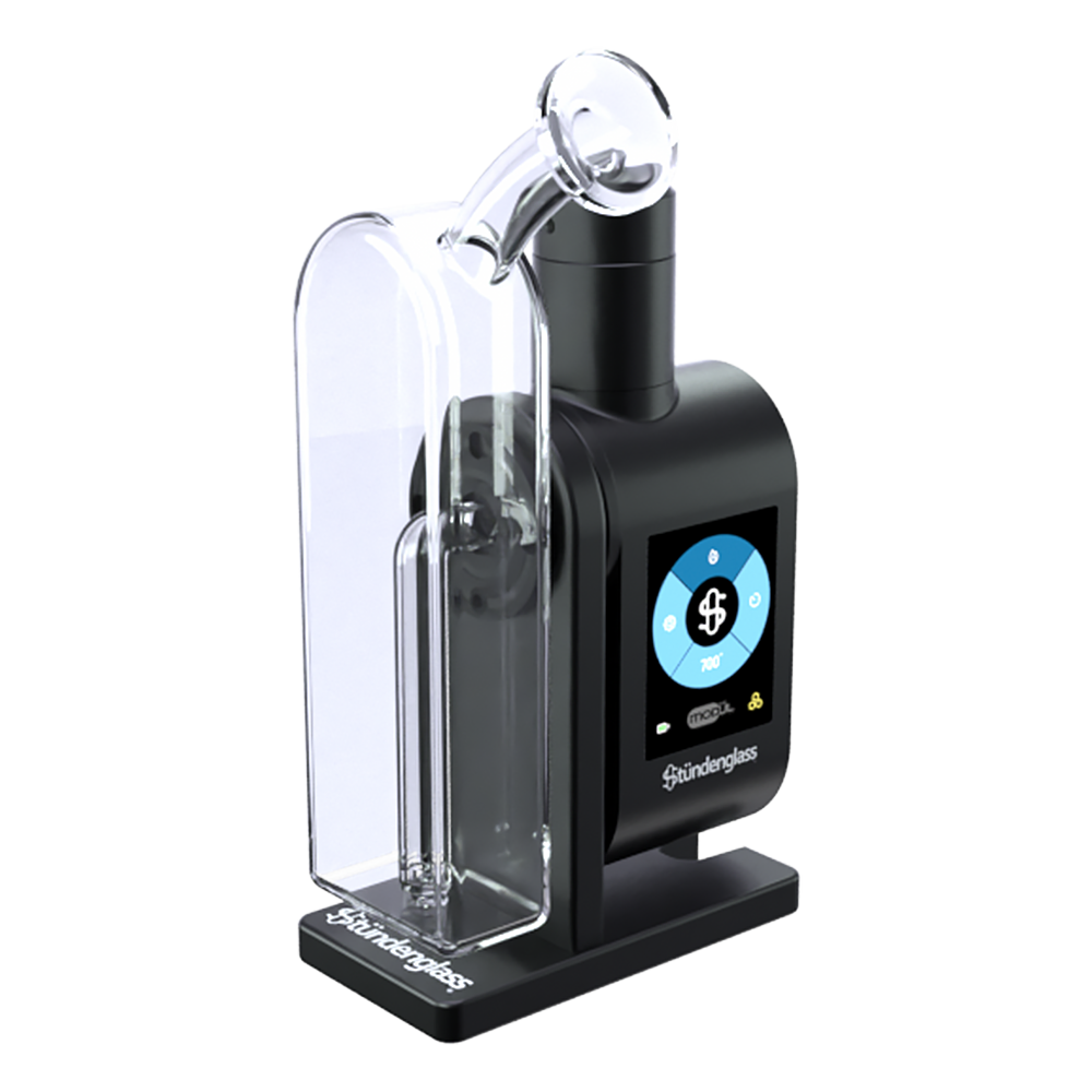 Stündenglass Modül Dok Deluxe Travel Kit Transparent Clear Glass Vaporizers - Tophatter Daily Deals