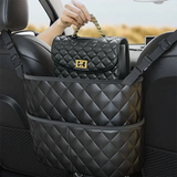 Stylish PU Leather Handbag Car-Mounted Storage Bag Automotive - Tophatter Daily Deals