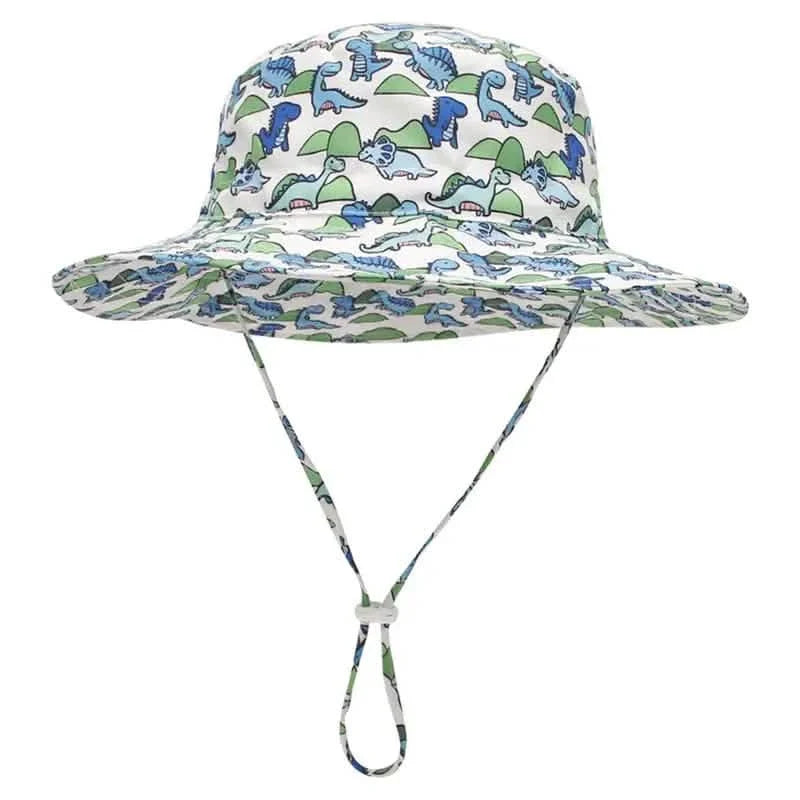 Summer Baby Anti UV Bucket Cap Dinosaurs Kids' & Baby Clothing - Tophatter Daily Deals