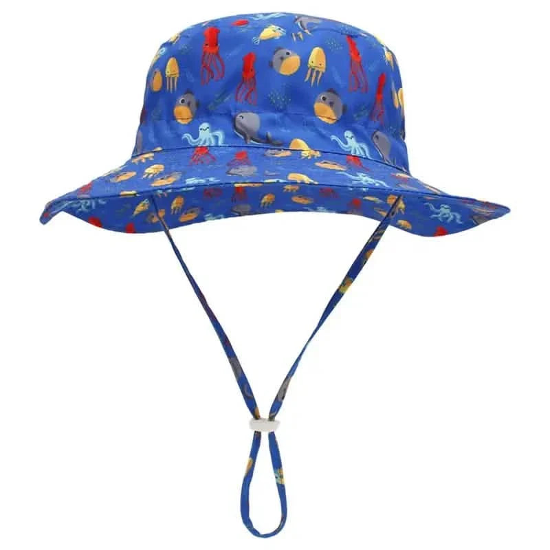 Summer Baby Anti UV Bucket Cap Octopus Kids' & Baby Clothing - Tophatter Daily Deals