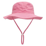 Summer Baby Anti UV Bucket Cap Pink Kids' & Baby Clothing - Tophatter Daily Deals