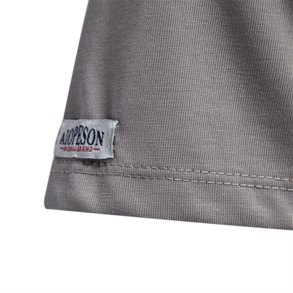 Summer Cool Cotton Blend T-shirt For Men Men's Clothing - Tophatter Daily Deals