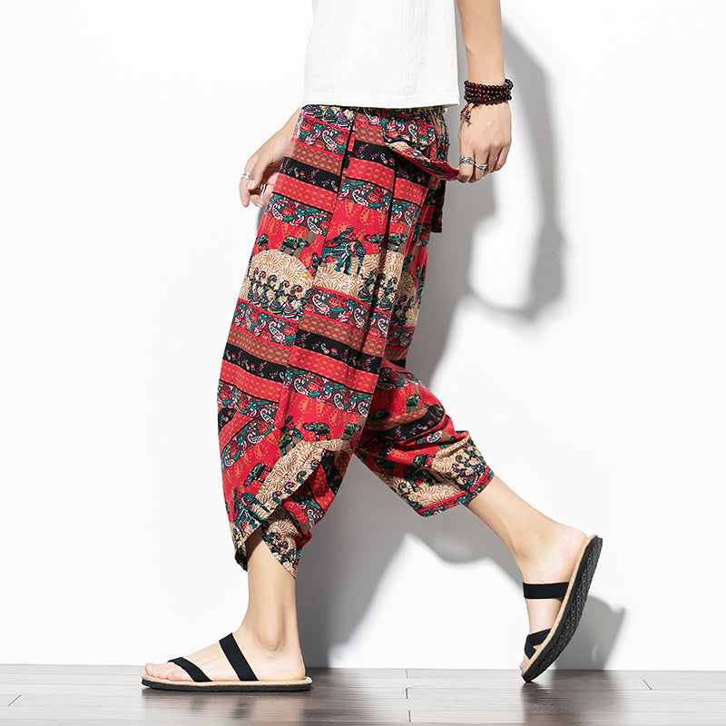 Summer Men Casual Hip Hop Trousers Pants - Tophatter Daily Deals