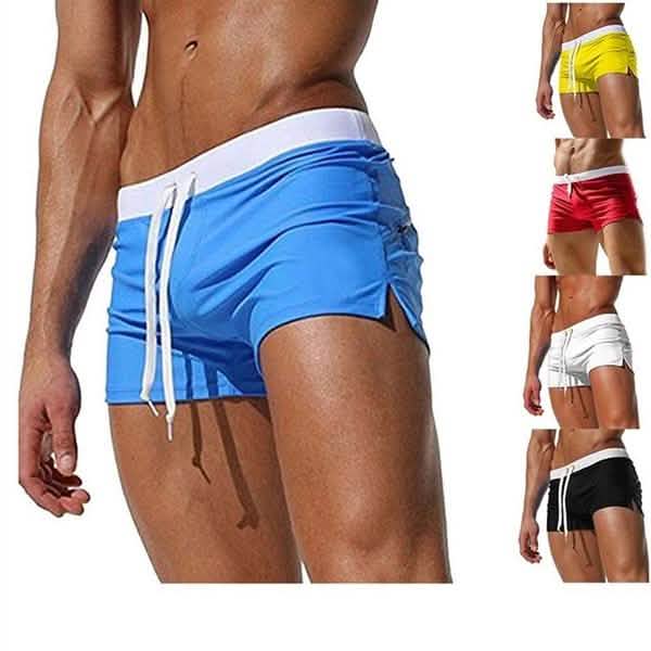 Summer Men Fashion Swimwear Swimming Trunks Men's Bottoms - Tophatter Daily Deals