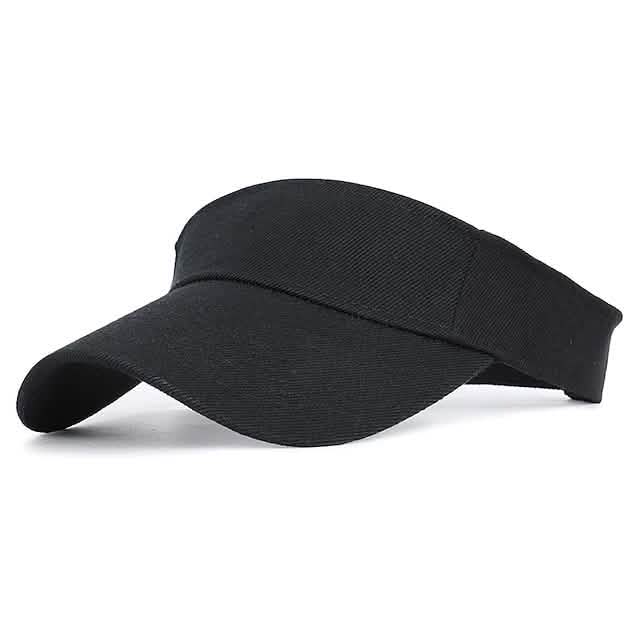 Summer Sun Protection Adjustable Sun Hat Black Hats - Tophatter Daily Deals