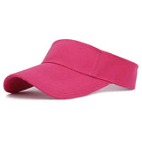 Summer Sun Protection Adjustable Sun Hat Dark Pink Hats - Tophatter Daily Deals