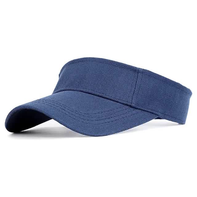 Summer Sun Protection Adjustable Sun Hat Navy Hats - Tophatter Daily Deals