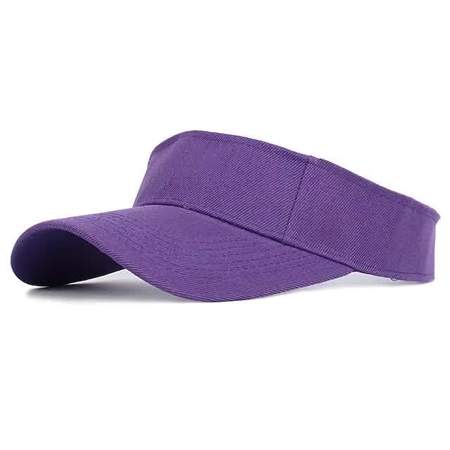 Summer Sun Protection Adjustable Sun Hat Purple Hats - Tophatter Daily Deals