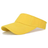 Summer Sun Protection Adjustable Sun Hat Yellow Hats - Tophatter Daily Deals