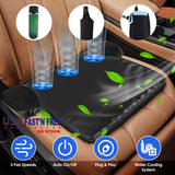 Summer Water Cooling System Seat Cushion with Fans 3 Speeds Automotive - Tophatter Daily Deals