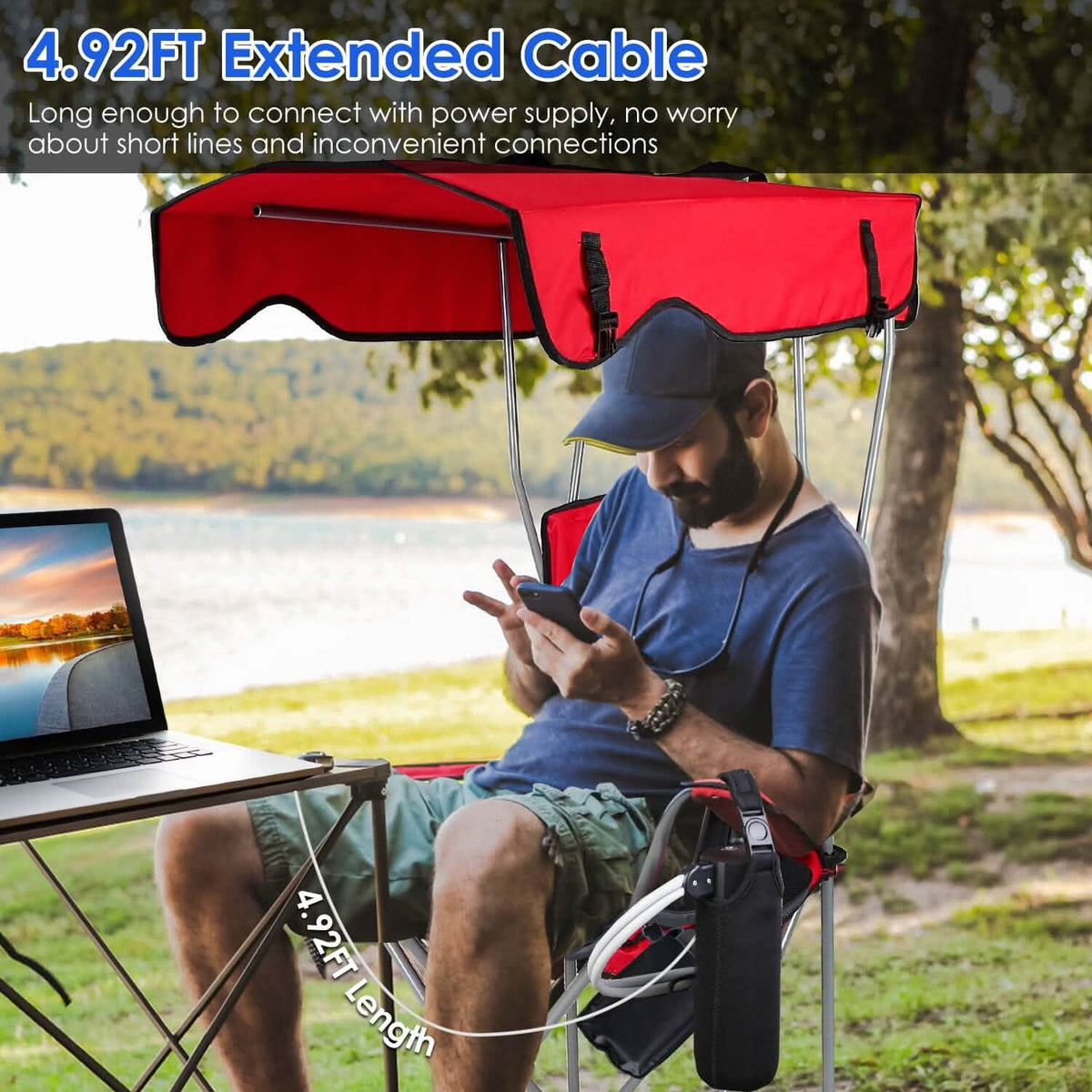 Summer Water Cooling System Seat Cushion with Fans 3 Speeds Automotive - Tophatter Daily Deals