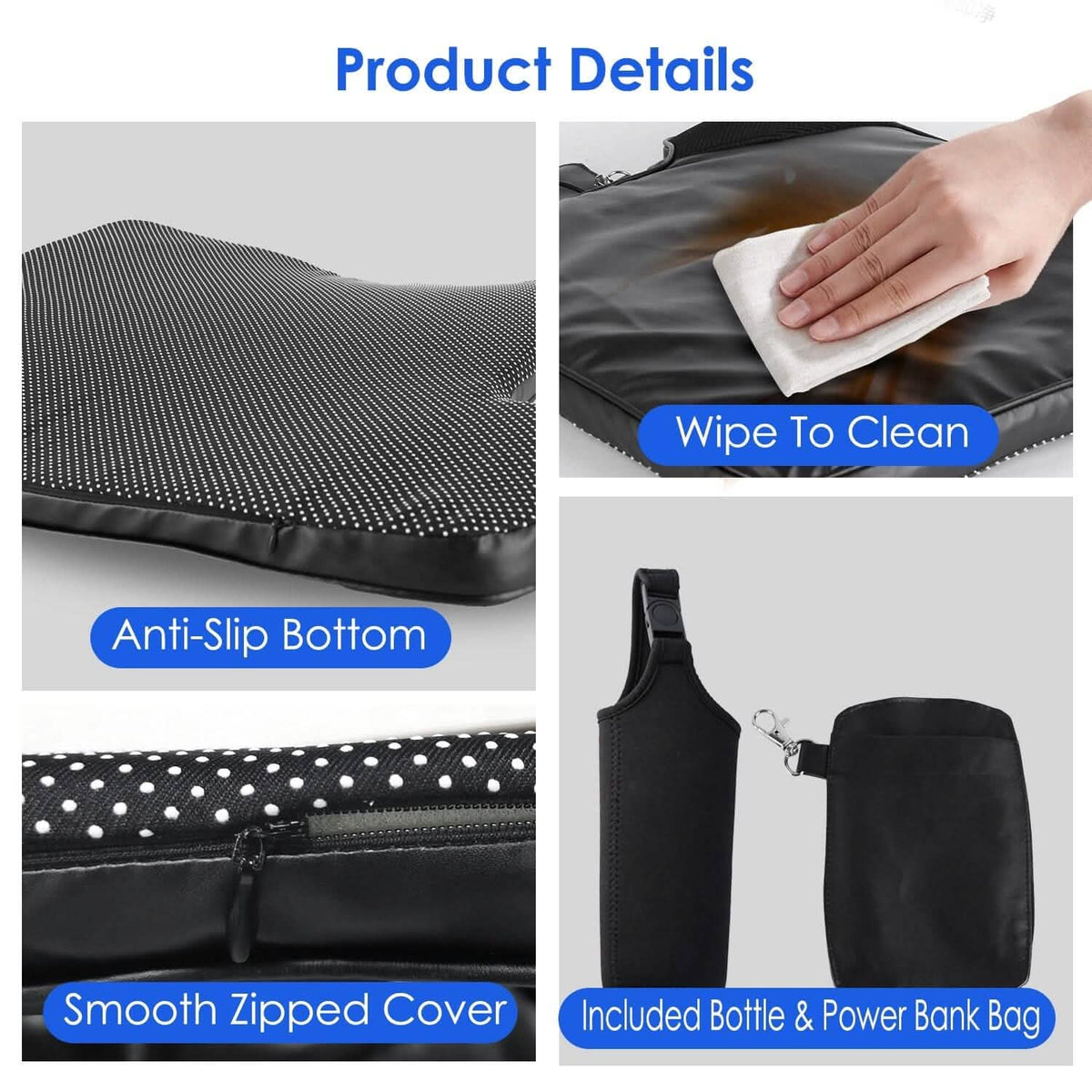 Summer Water Cooling System Seat Cushion with Fans 3 Speeds Automotive - Tophatter Daily Deals
