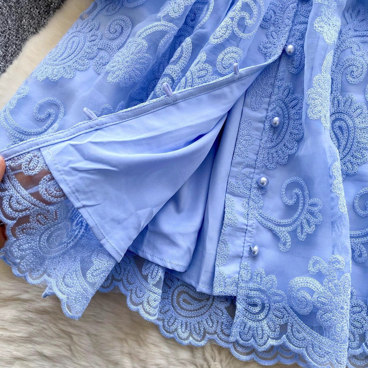 Summer Women V Neck Lantern Sleeve Mini Dress Mini Dresses - Tophatter Daily Deals